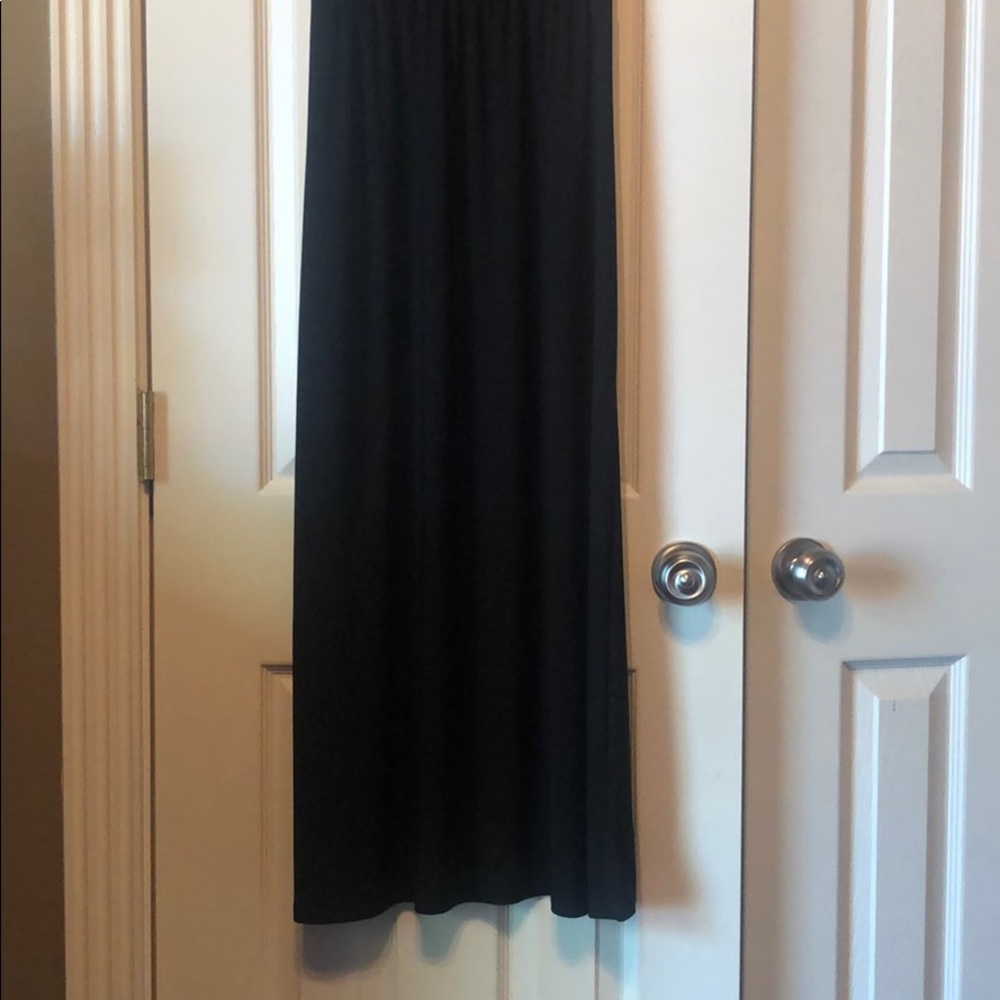 Nic & Don long black sleeveless dress - Picture 5 of 8
